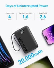 335 Power Bank PowerCore 20K 22.5W, USB-C Cable A1647G11