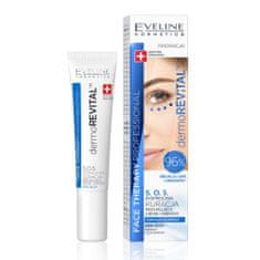 Eveline Cosmetics face therapy professional dermorevital treatment s.o.s. redukce tmavých kruhů a otoků pod očima 15ml