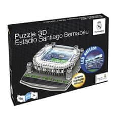 Nanostad Fotbalový stadion Real Madrid - Estadio Santiago Bernabéu LED 3D Puzzle, 161 dílků