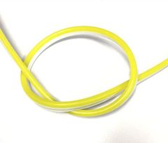 LED neonový pásek 6x12 - 12V citronově žlutý, řez každých 1 cm