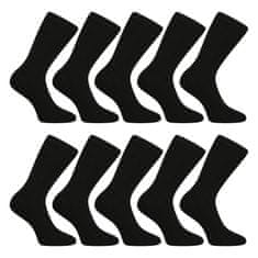 Nedeto 10PACK ponožky vysoké černé (10NDTP1001) - velikost M