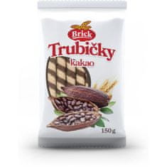 BRICK Trubičky kakao 150g