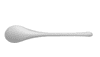 Cookplay Jednorázová lžíce Chikio EKO Spoon White, bílá, 50 ks