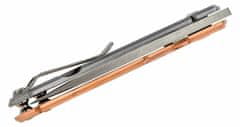 Böker Plus 01BO146 Gust Copper kapesní vintage nůž 7,3 cm, měď, ocel, Stonewash, nylonové pouzdro