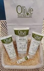 OliveBeauty Medicare Olivová péče o ruce, nohy a tělo s oslím mlékem