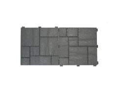 LEGI Gumová dlaždice Stone Mosaic 30 x 30 cm, šedá MHEU5100182