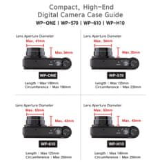 Podvodní pouzdro WP-ONE pro kompaktní fotoaparáty s externím zoomem