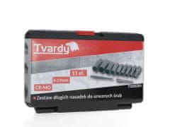 Tvardy Nástrčné hlavice 6-19mm, na poškozené, stržené šrouby, sada 11ks T00130