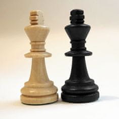 Dřevěné–šachy Šachy magnetické dřevěné černé