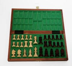 Dřevěné–šachy Šachy magnetické dřevěné mahagonové