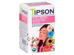 Tipson Tipson Organic Beauty COLLAGEN BOOSTER zelený čaj v sáčcích 25 x 1,5 g x12