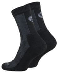 STARK SOUL® Stark Soul Pánské ponožky outdoorové vyrobené z vlny MERINO, černá, 39-42