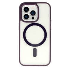 IDEAR Kryt iDear W18 Magsafe for Apple iPhone 14 Plus , barva fialová