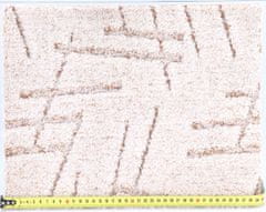 AKCE: 100x560 cm Metrážový koberec Symphony 33 Světle béžová (Rozměr metrážního produktu Bez obšití)