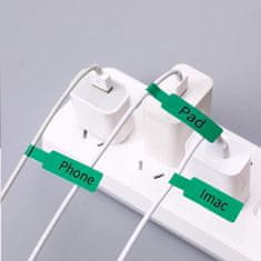 Niimbot štítky na kabely RXL 12,5x109mm 65ks Green pro D11 a D110