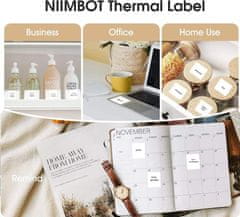 Niimbot Niimbot štítky R 40x60mm 125ks White pro B21, B21S, B3S, B1