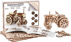 Wooden city 3D puzzle Traktor 164 dílů
