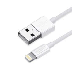 Choetech Certifikovaný kabel Choetech USB-A - Lightning MFI 1,8 m bílý (IP0027)