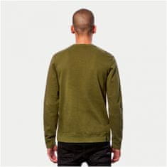 Alpinestars mikina AGELESS CREW Fleece military černo-zelená M