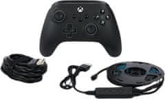 Power A Advantage Wired Controller, Xbox Series X/S, černý + RGB Led pásek (XBGP0076-01)