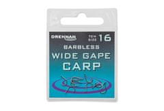 Drennan Drennan háčky bez protihrotu Wide Gape Carp Barbless vel. 10