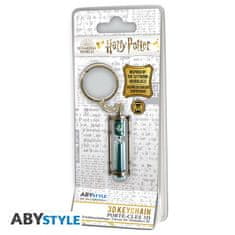 AbyStyle 3D Klíčenka Harry Potter - Přesípací hodiny Slytherin
