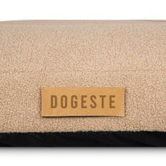 DOGESTE Dogeste pelíšek pro psy střední velikosti pro malé psy - koš pro psy omyvatelný - koš pro psy - pohovka pro psy L 82x50 cm, béžová
