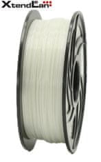 XtendLan PLA filament 1,75mm průhledný bílý/natural 1kg