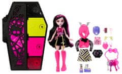 Monster High Skulltimate Secrets panenka Neon - Draculaura HPD59