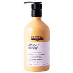 Loreal Professionnel Absolut Repair Gold Shampoo - šampon pro poškozené vlasy 500ml, jemné a vyhlazené vlasy plné lesku