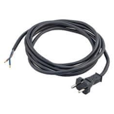 F-ELEKTRO kabel napájecí s vidlicí FSG 2x1,0mm 5,0m / flexo šňůra