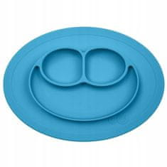 EZPZ silikonový talířek Mini Mat modrý