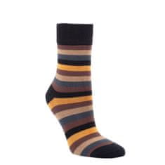 RS dámské bambusové barevné pruhované ponožky 1196618 3pack, 39-42