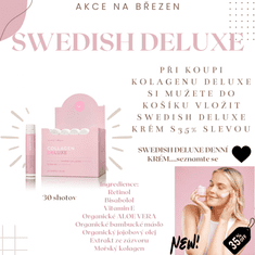 Swedish Nutra Collagen Deluxe 12500mg rybí kolagen 25ml x 30 flaštičiek (Vitamíny a doplnky výživy)