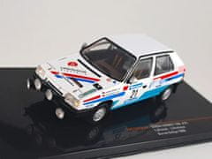 IXO MODELS Škoda Favorit 136L, No.21, Křeček, Barum rallye 1990 1:43 IXO.