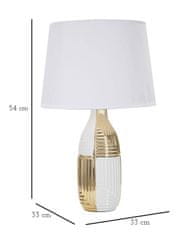 Mauro Ferretti Keramická noční lampa, glamour, ? 33 cm