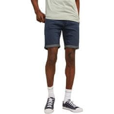 Jack&Jones Pánské kraťasy JJIRICK Regular Fit 12252178 Blue Denim (Velikost M)