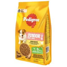 Pedigree granule s drůbežím se zeleninou pro štěňata malých plemen 7 kg