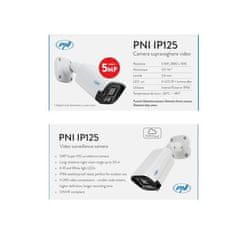 PNI 716-IP125-4 Video monitorovací sada NVR House IP716 a 4 IP125 kamery