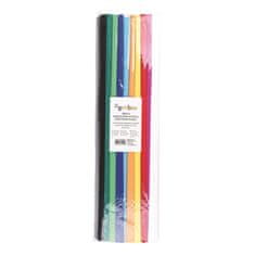 Gimboo Krepový papír - role 50 x 200 cm, mix barev, 10 ks
