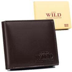Always Wild Prostorná, kožená pánská peněženka s kapsou na registrační list