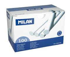 MILAN Křídy, bílé, 100 ks