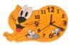 Pomy Toys DoDo Dětské dřevěné hodiny kočka