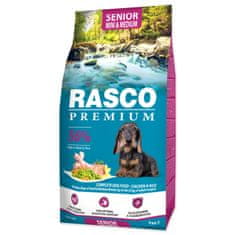 RASCO Krmivo Premium Senior Mini & Medium kuře s rýží 1kg