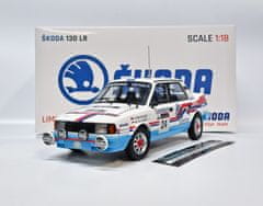 FOX18 Škoda 130 LR n. 24 RAC Lombard rally 1986 FOX18 1:18