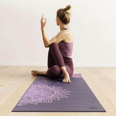 Yoga Design Lab Podložka Na Jógu Bodhi Leela 4,5 Mm - Fialová S Mandalami