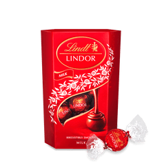 LINDT LINDOR pralinky Mléčná čokoláda 50g