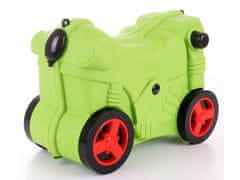 Dětský kufr - odrážedlo (zelená)