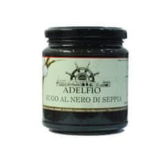 Adelfio Conserve Černá sépiová omáčka, 300 g (Sugo al nero di seppia)