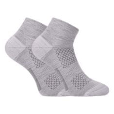 Mons Royale Ponožky merino šedé (100647-1169-036) - velikost M